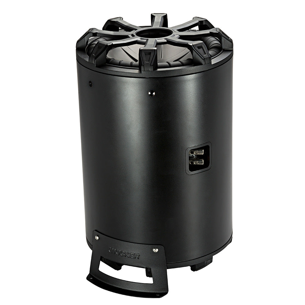 KICKER TB10 10 WeatherProof Subwoofer Enclosure wPassive Radiator 4Ohm 46CWTB104