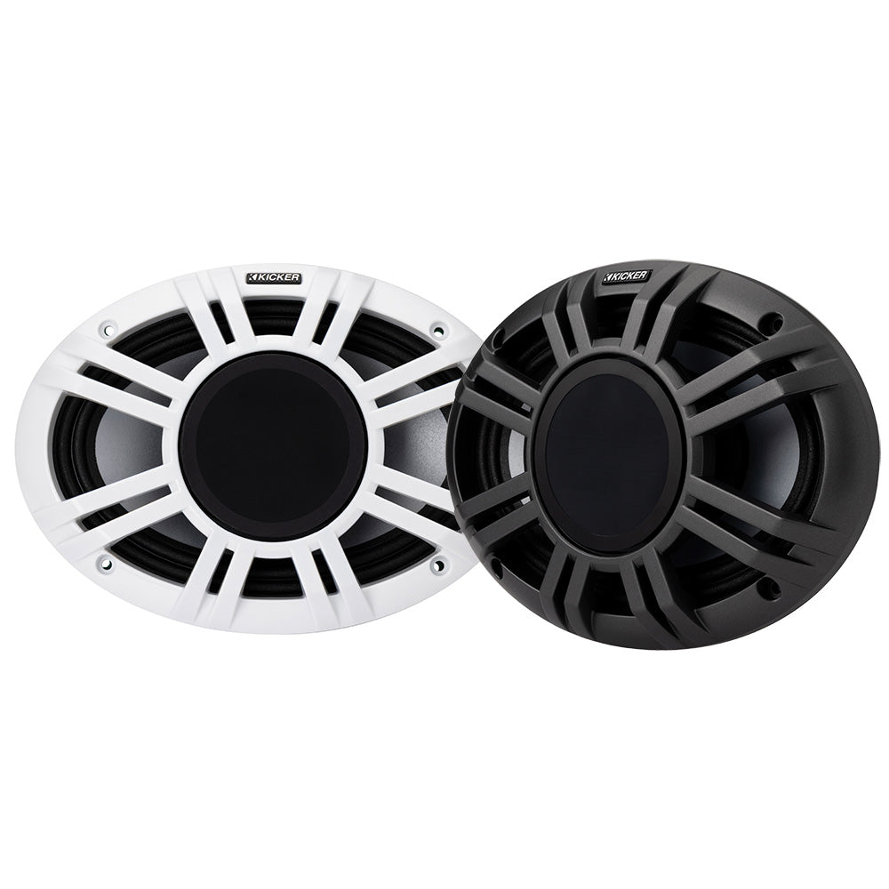 KICKER KMXL69 6x9 Horn Loaded Compression Speakers 4Ohm 48KMXL694