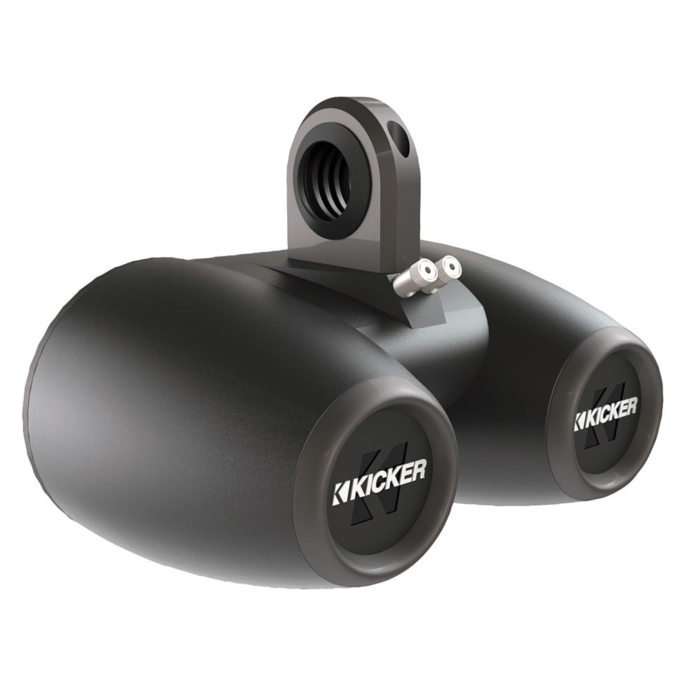 KICKER KMTED Tower Enclosures fDual 65 Drivers Black 12KMTED