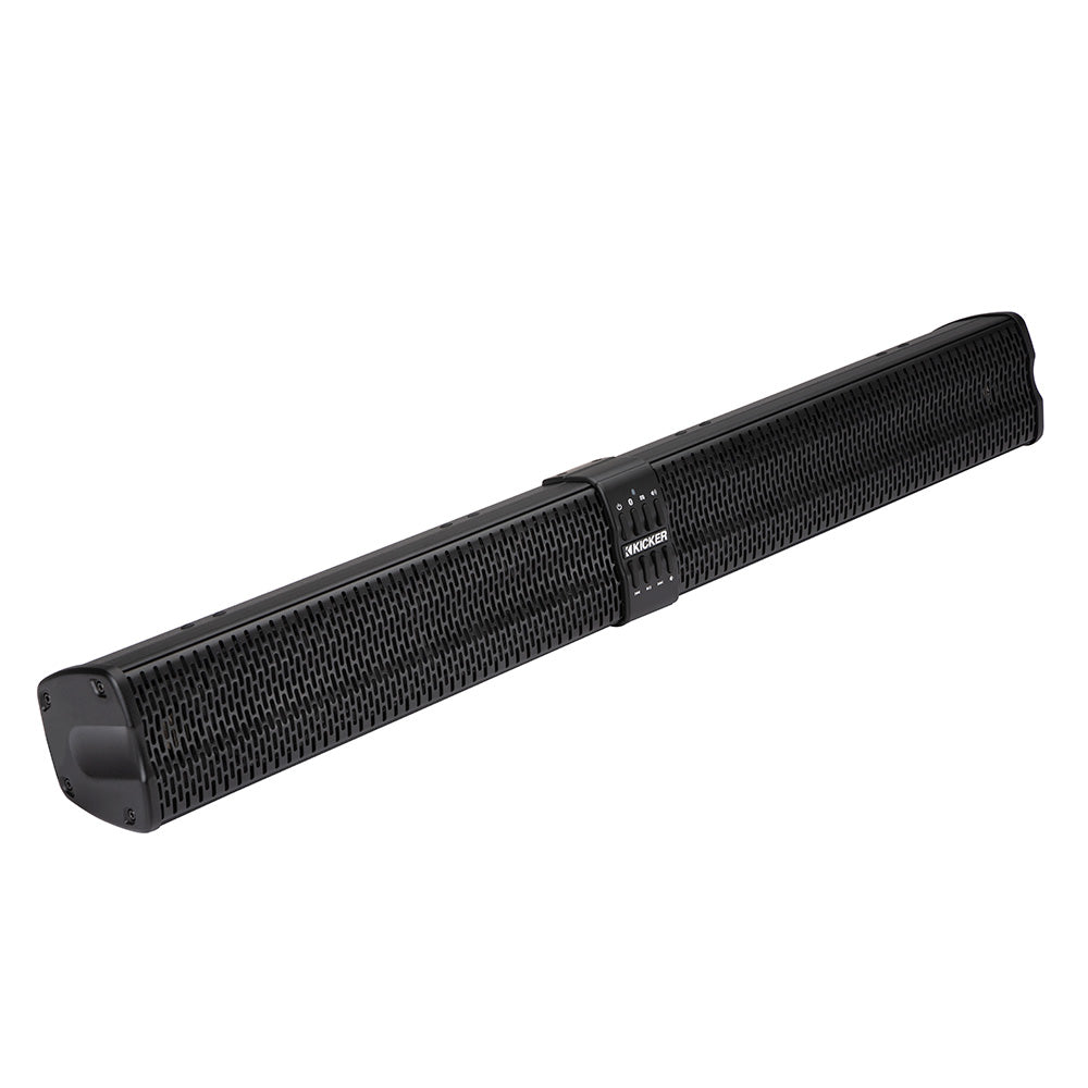 KICKER KPB2 34 WeatherProof Enclosed Soundbar wBluetooth Black 47KPB2