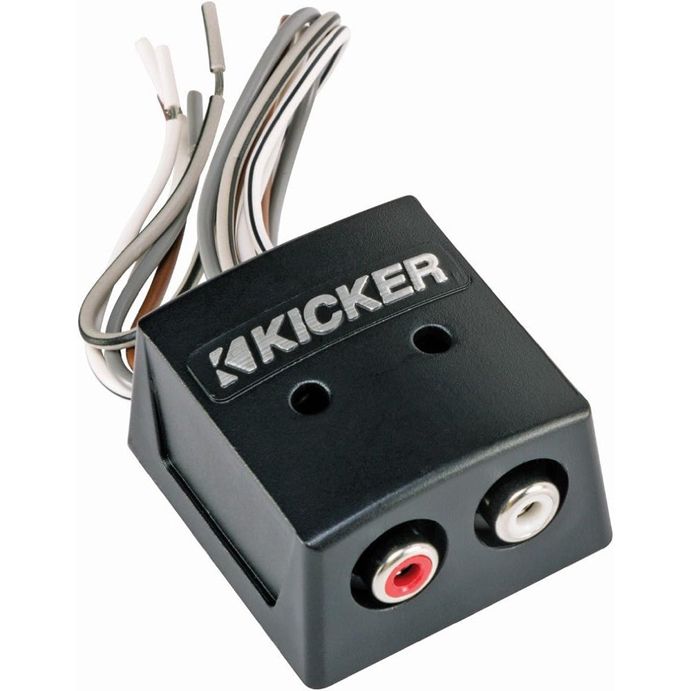 KICKER KSeries Interconnect Speaker to RCA wLineOut Converter 46KISLOC
