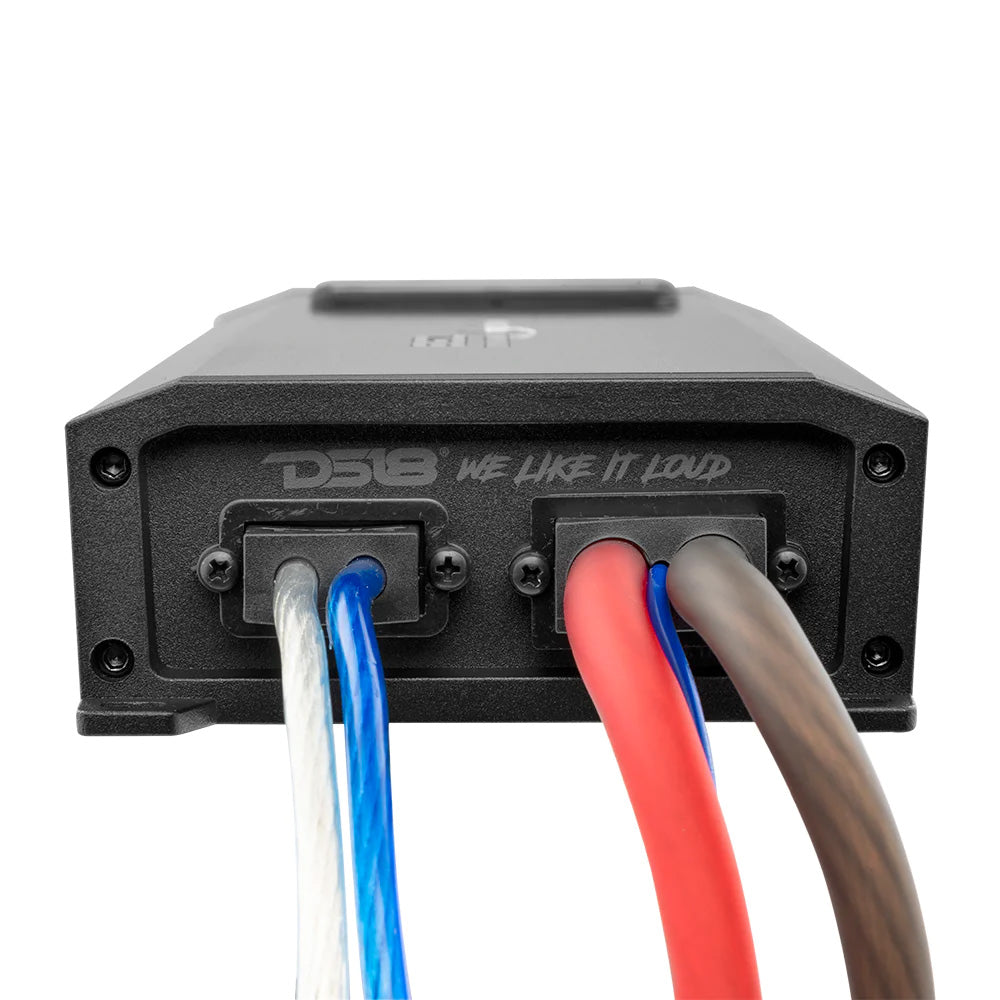 DS18 NXL 1Channel FullRange Class D MarinePowersports Amplifier 1500W RMS 1Ohm NXLX15001FR