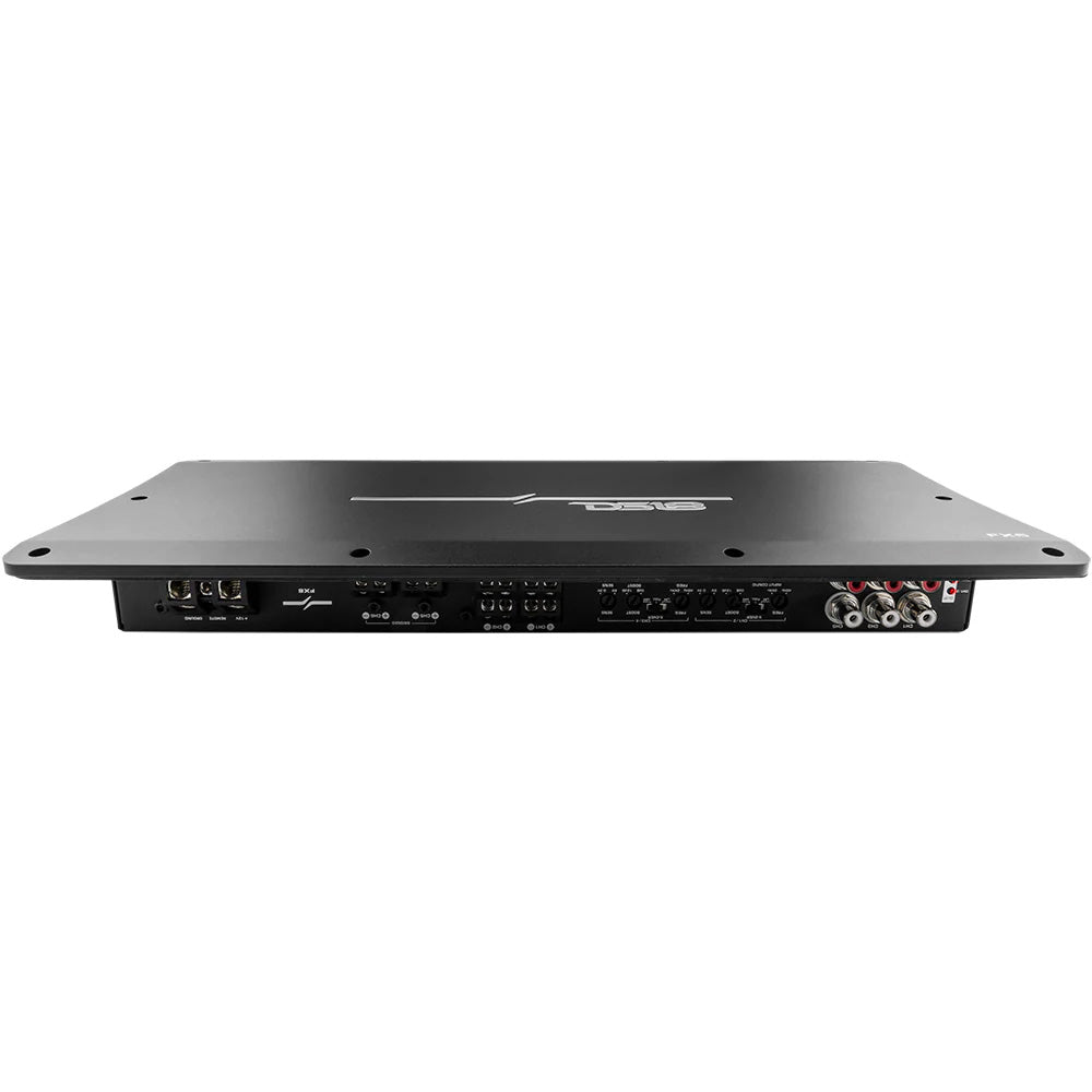 DS18 FlushSurface Mount 6Channel Class D Amplifier wAcrylic Cover 6x180W RMS 4 Ohm FX6