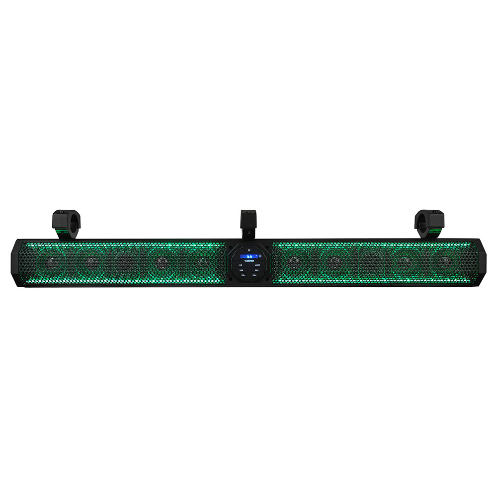 DS18 37 Marine Amplified Sound Bar wBluetooth 1200W w10 Speaker System RGB LED SB37BTXRGB