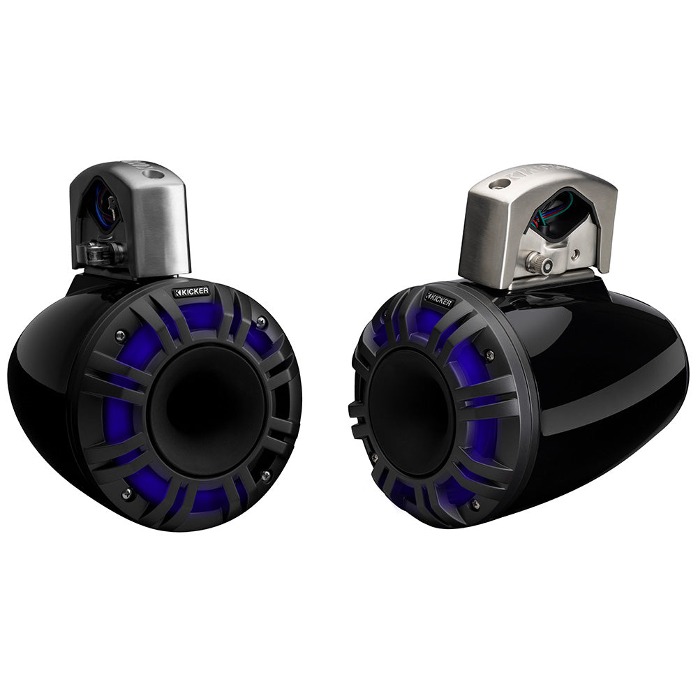 KICKER KMTCXL65 65 LED Horn Loaded Compression Driver Tower System Black 51KMTCXL65