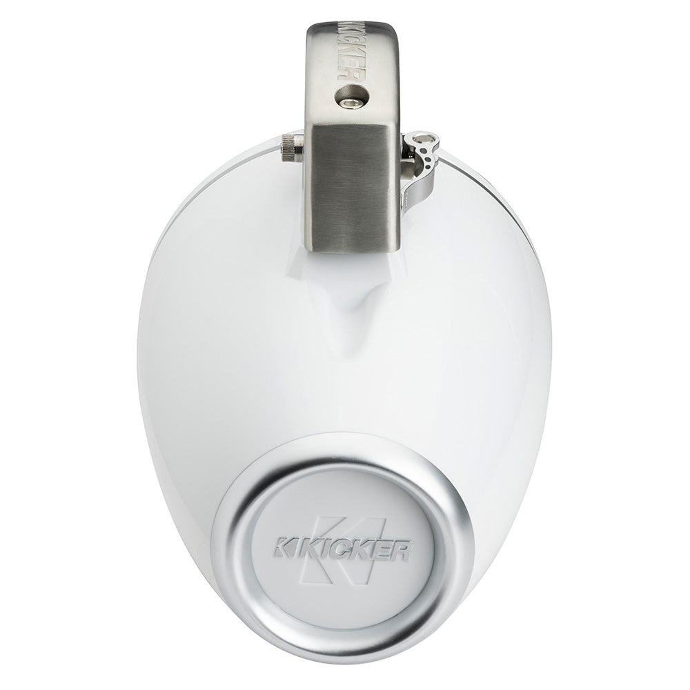 KICKER KMTCXL8 8 LED Horn Loaded Compression Driver Tower System White 51KMTCXL8W