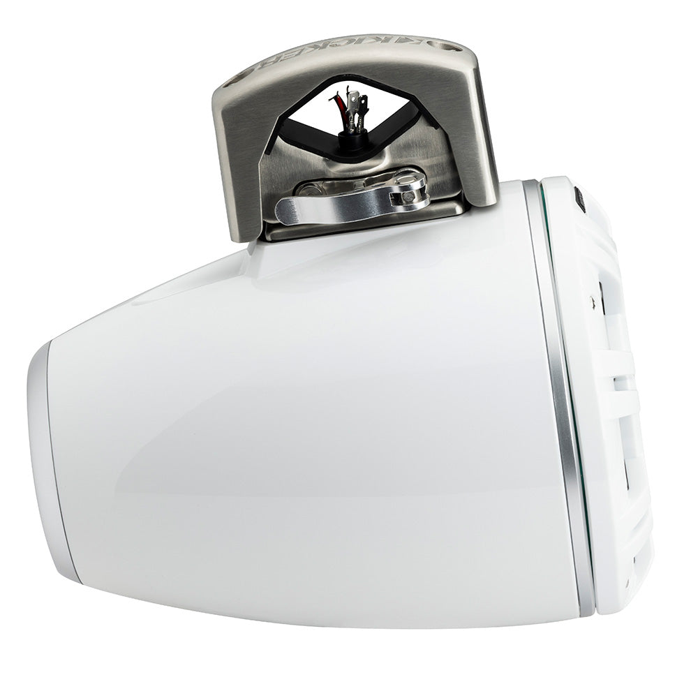 KICKER KMTCXL8 8 LED Horn Loaded Compression Driver Tower System White 51KMTCXL8W