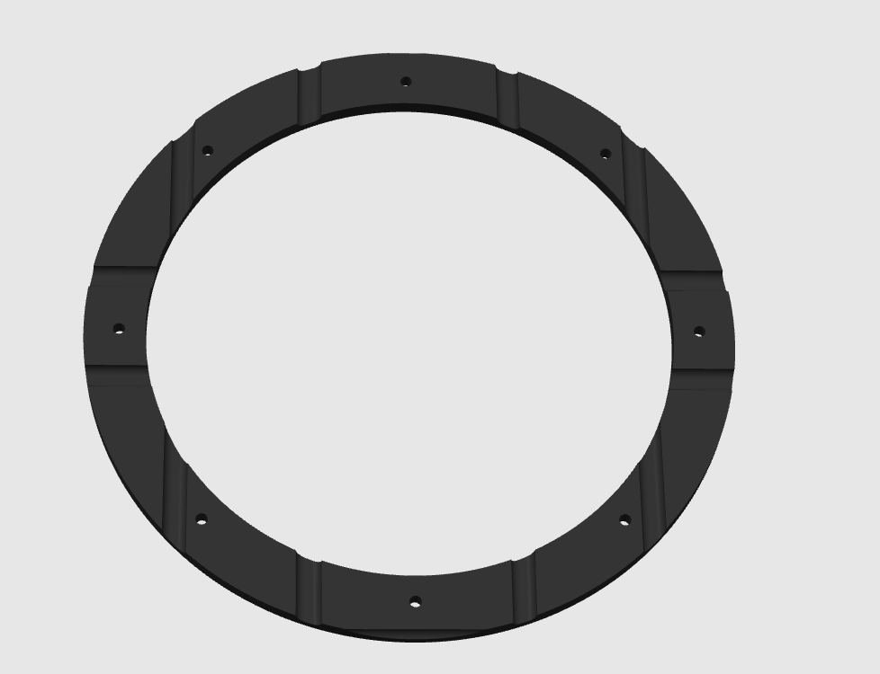 PowerBass 8 inch spacer for 3800 case