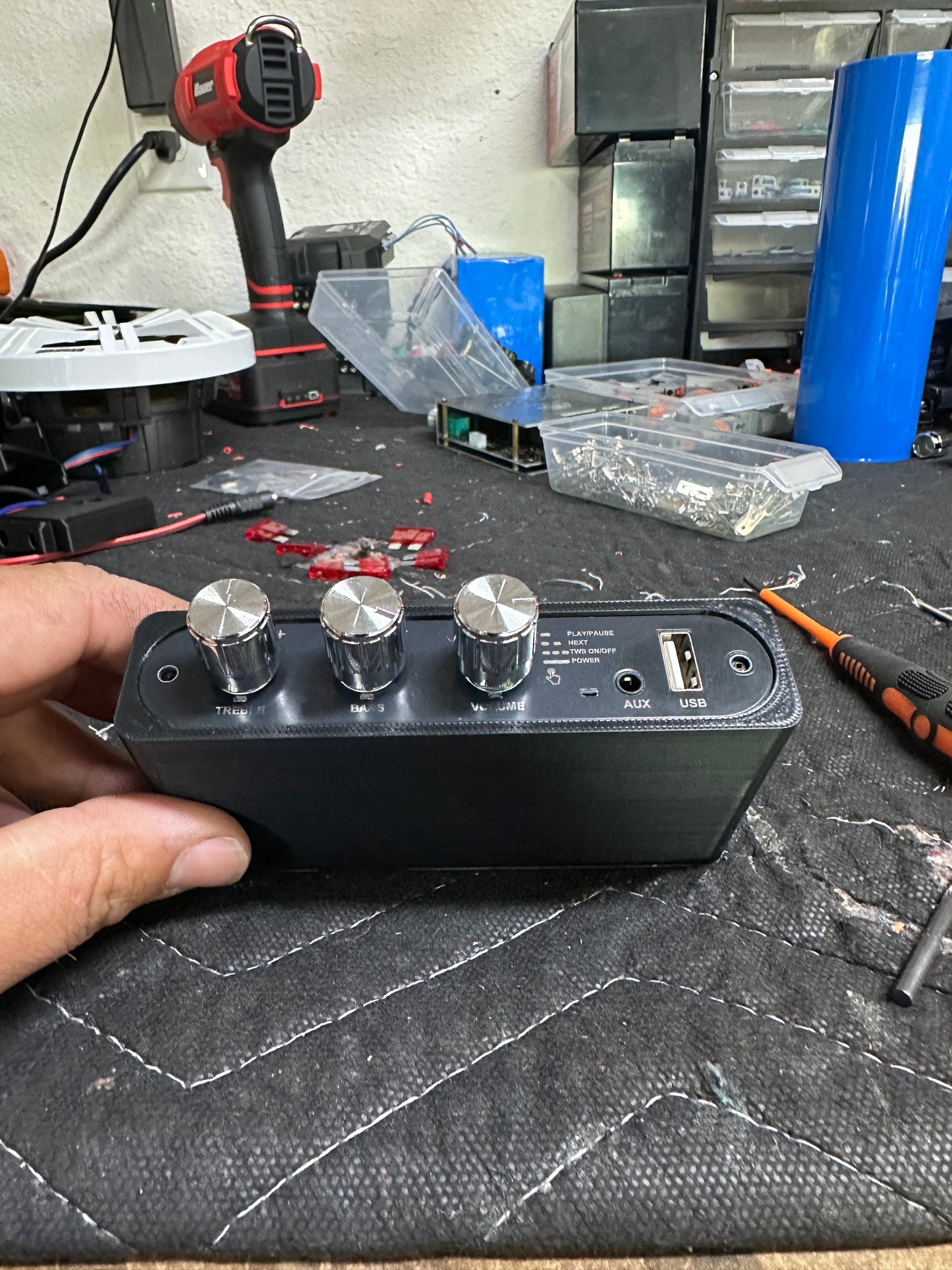 ZK-1001U Amp Case