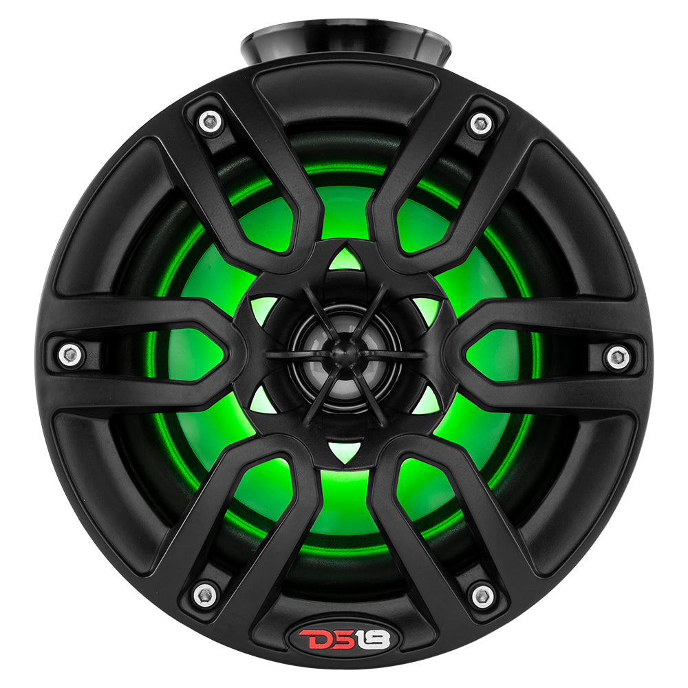 DS18 HYDRO 65 Compact Wakeboard Pod Tower wRGB Light 300W Black NXLPS6BK