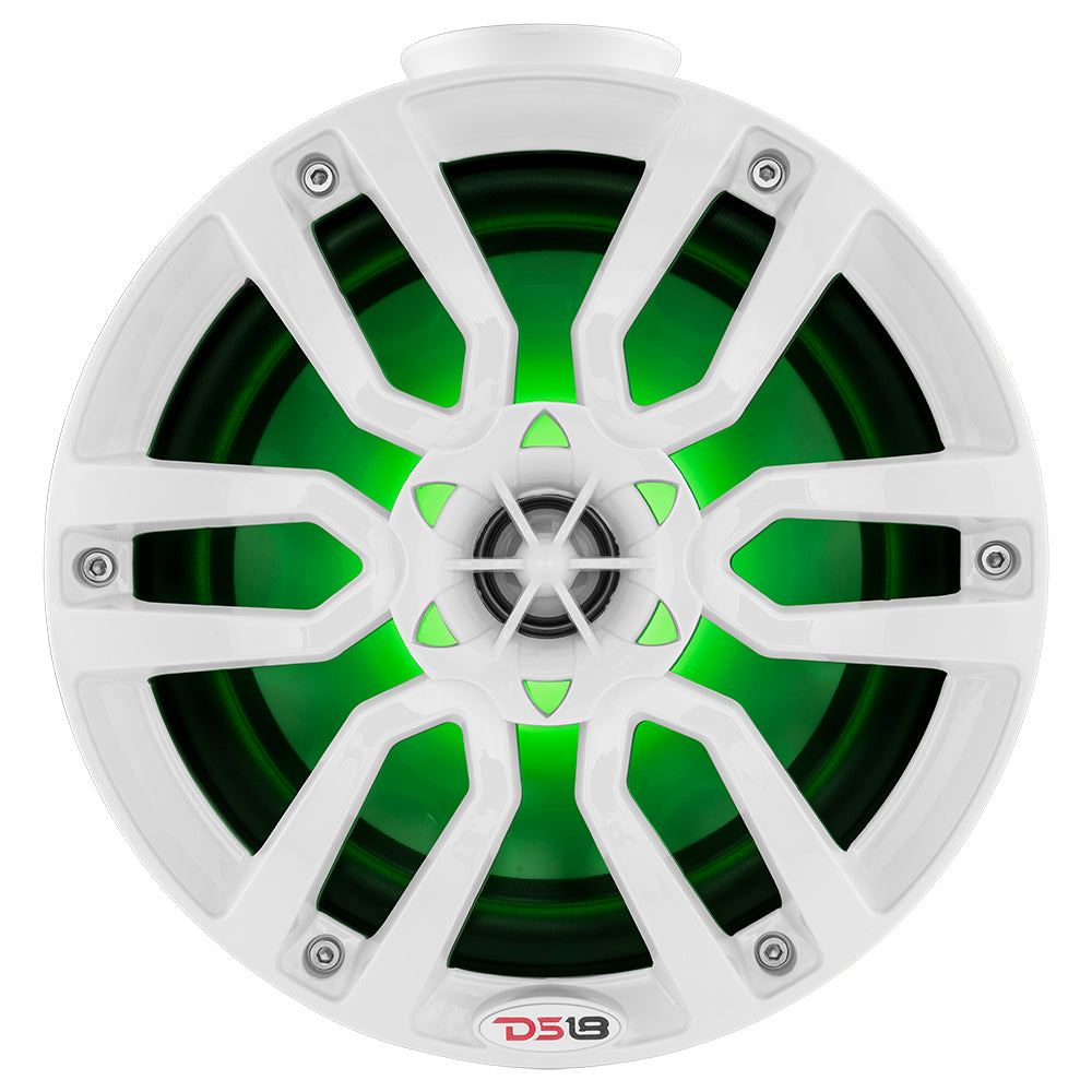 DS18 HYDRO 8 Compact Wakeboard Pod Tower wRGB Light 375W White NXLPS8W