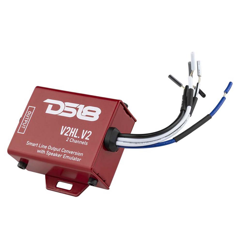 DS18 High to Low Converter 2 Channel wSpeaker Emulator V2HLV2