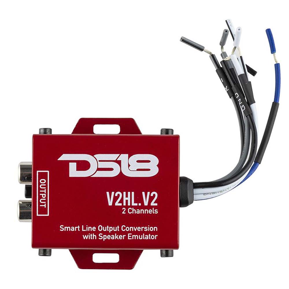 DS18 High to Low Converter 2 Channel wSpeaker Emulator V2HLV2