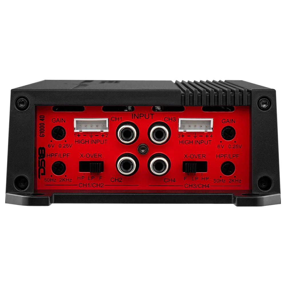 DS18 Audio G10004D FullRange Class D 4Channel Amplifier 1000W G10004D