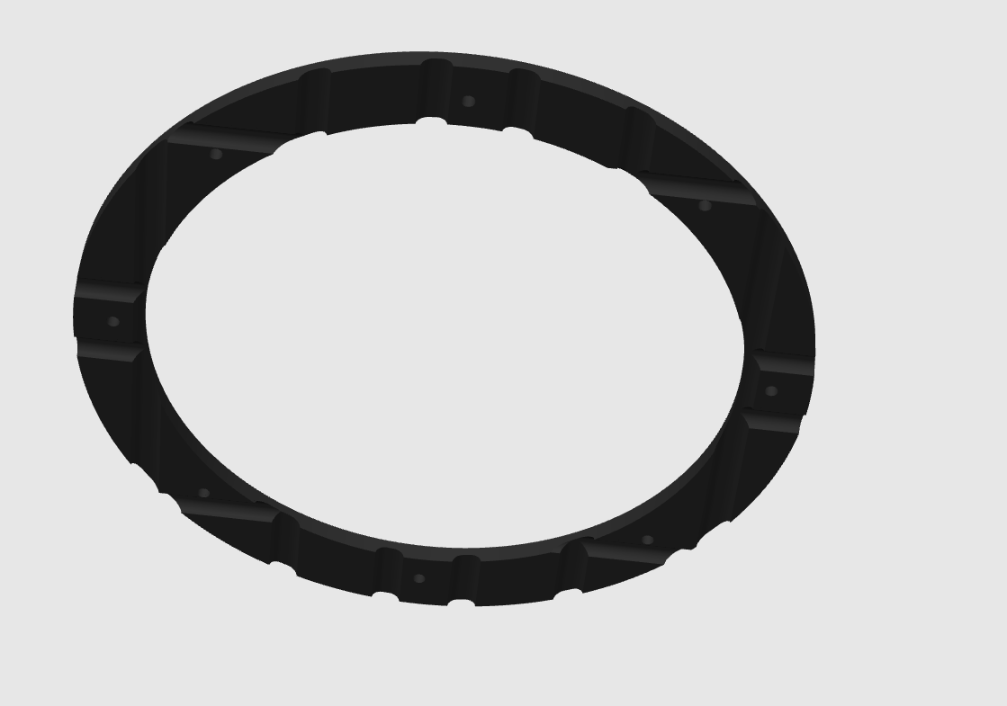 Single PowerBass 8 spacer for Apache 2800