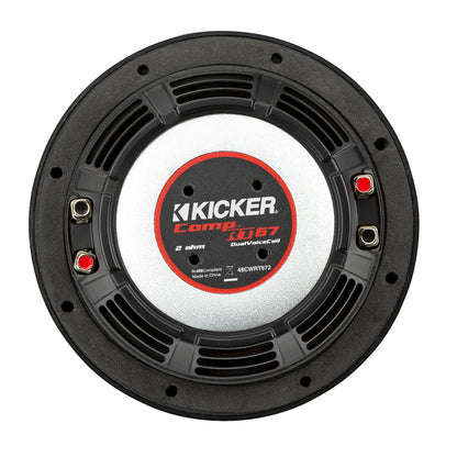 KICKER CompRT 675 Ultra Thin Subwoofer  2Ohm 48CWRT672