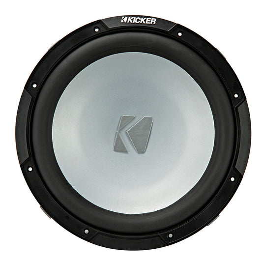 KICKER KMF12 12 WeatherProof Subwoofer fFreeair Applications  4Ohm 45KMF124