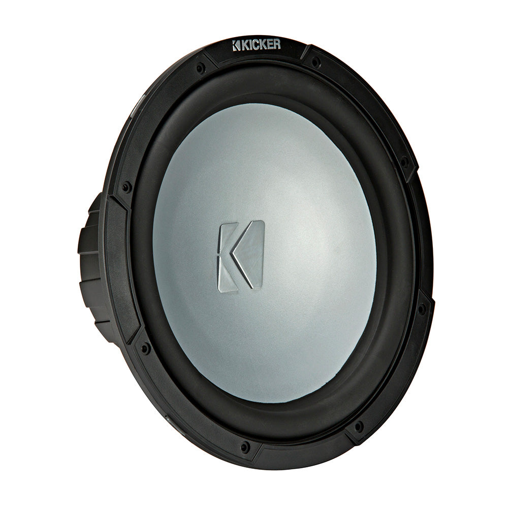 KICKER KMF10 10 WeatherProof Subwoofer for Freeair Applications  2Ohm 45KMF102