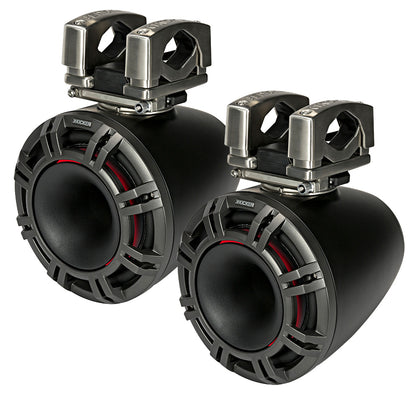 KICKER KMTC9 9 Horn Loaded Tower System  4Ohm Charcoal 44KMTC94