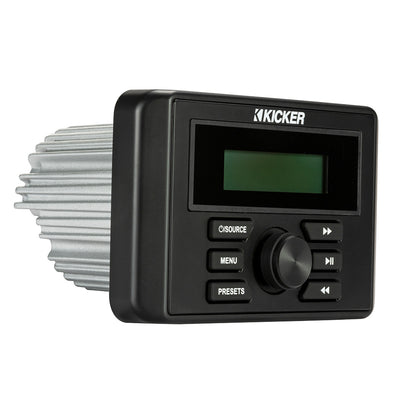 KICKER KMC3 WeatherResistant GaugeStyle Media Center wBluetooth 46KMC3