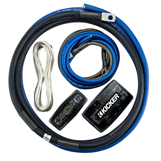 KICKER PKD4 4AWG Dual Amp Power Kit 46PKD4