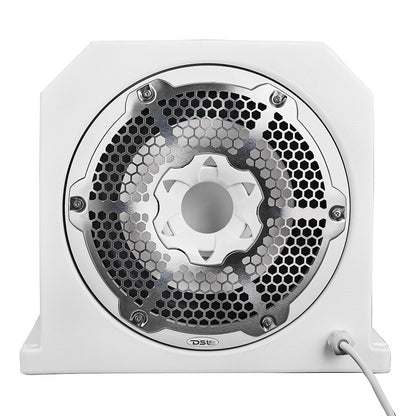 DS18 HYDRO 10 Marine Sub Box wRGB Lighting  White NXL10SUBLDW