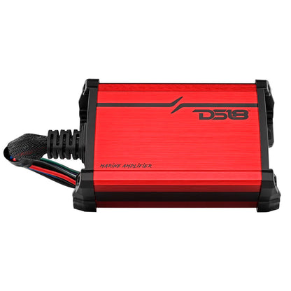 DS18 MP4A FullRange 4 Channel Class D Amplifier  4 x 40W RMS  4Ohm MP4A