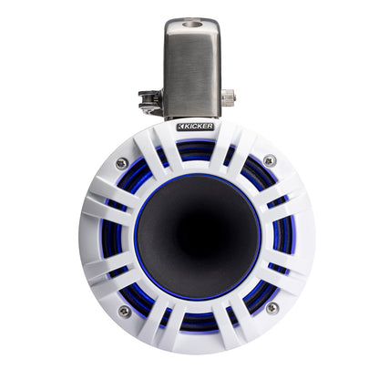 KICKER KMTCXL65 65 LED Horn Loaded Compression Driver Tower System  White 51KMTCXL65W