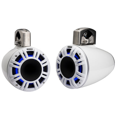 KICKER KMTCXL8 8 LED Horn Loaded Compression Driver Tower System  White 51KMTCXL8W