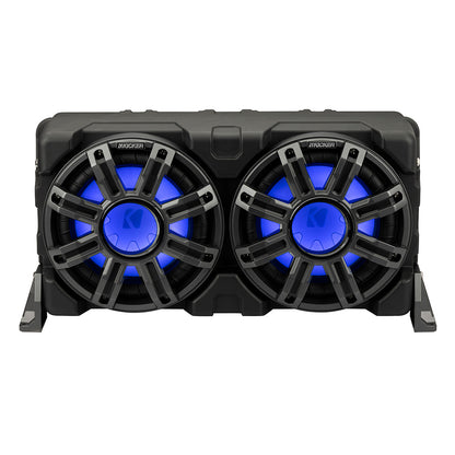 KICKER 10 Loaded Premium Marine Enclosure wPassive Radiator  4Ohm 51MWLE104