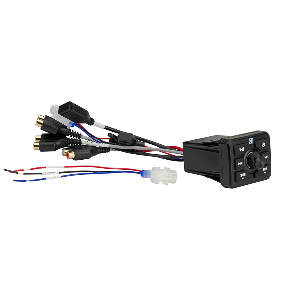 KICKER KBTR Powersports Bluetooth Receiver 51KBTR