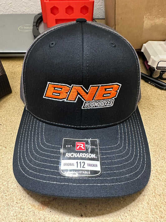 Embroidered Orange Logo Hat