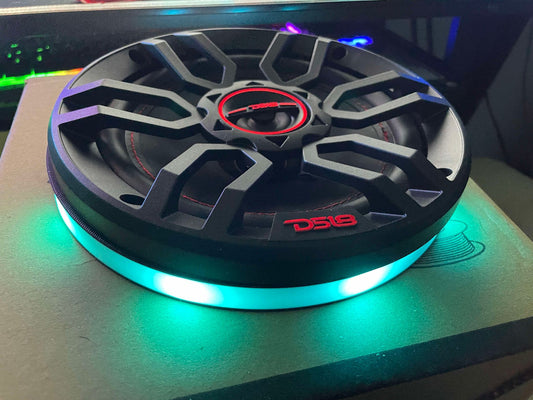 2 6.5" LED Light Rings (flat bottom) - Fits most models