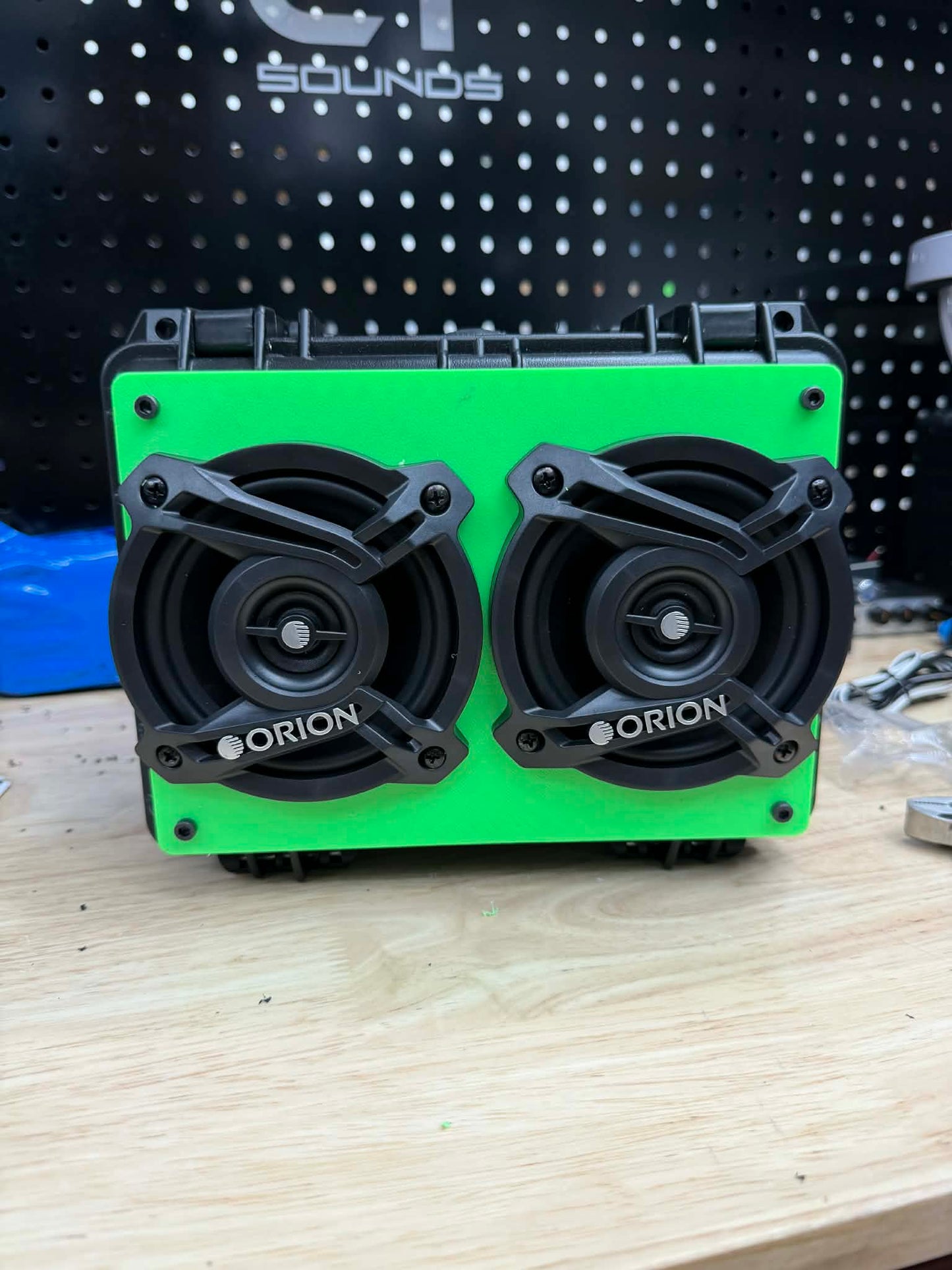 Dual 4 inch Orion Apache 1800 Front Plate