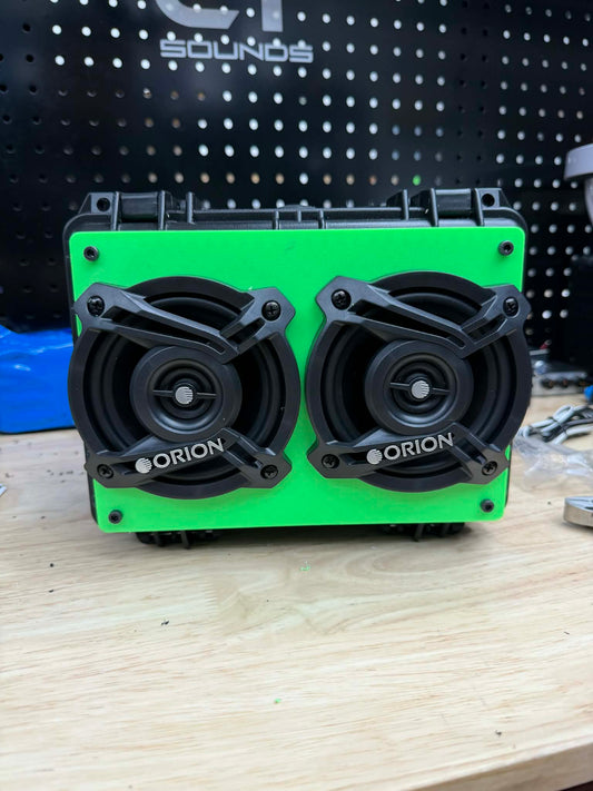 Dual 4 inch Orion Apache 1800 Front Plate