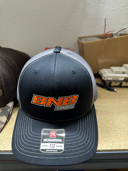 Embroidered Orange Logo Hat