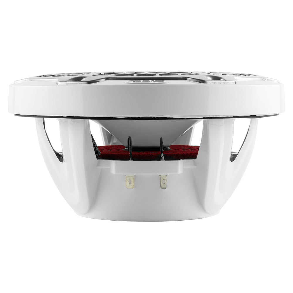 DS18 New Edition HYDRO 8 2Way Marine Speakers wRGB LED Lighting 375W  White NXL8MWH