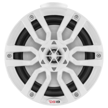 DS18 HYDRO 8 Compact Wakeboard Pod Tower wRGB Light  375W  White NXLPS8W