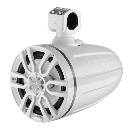 DS18 X Series HYDRO 8 Wakeboard Pod Tower Speaker wRGB LED Light  375W  White NXLX8TPWH