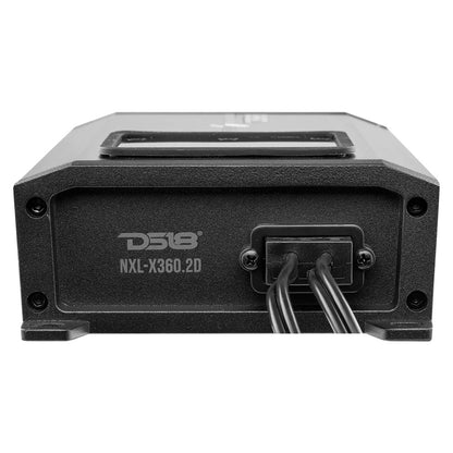 DS18 HYDRO 2 Channel FullRange Class D Waterproof Marine Amplifier  1000W NXLX3602D
