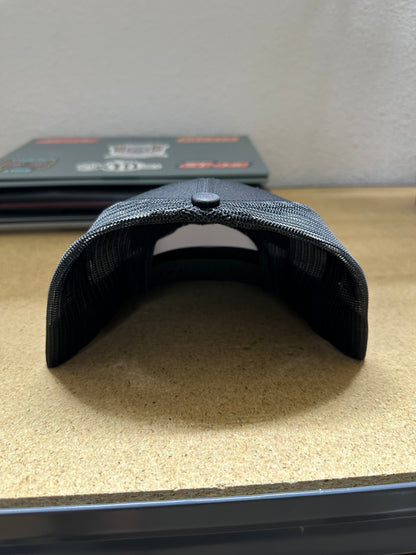 Black SnapBack Red Logo