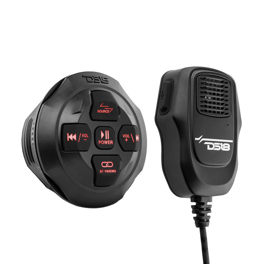 DS18 Waterproof Universal Bluetooth Streaming Audio Receiver wController  Microphone BTRCRMIC