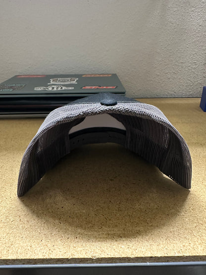 Black/Grey Brown Logo Hats