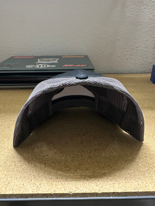 Black/Grey Brown Logo Hats