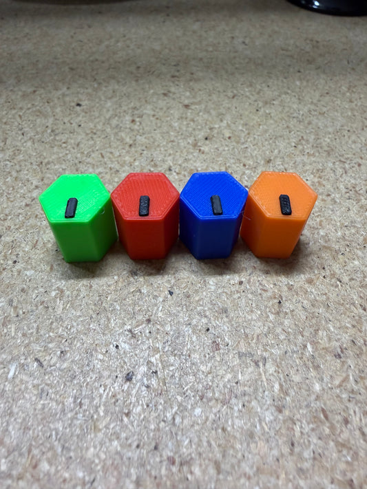 6 Pack Custom Amp Knobs
