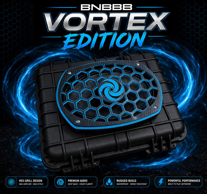 Vortex 6x9 Speaker Box (Black&Blue) – BNB Boom Boxes