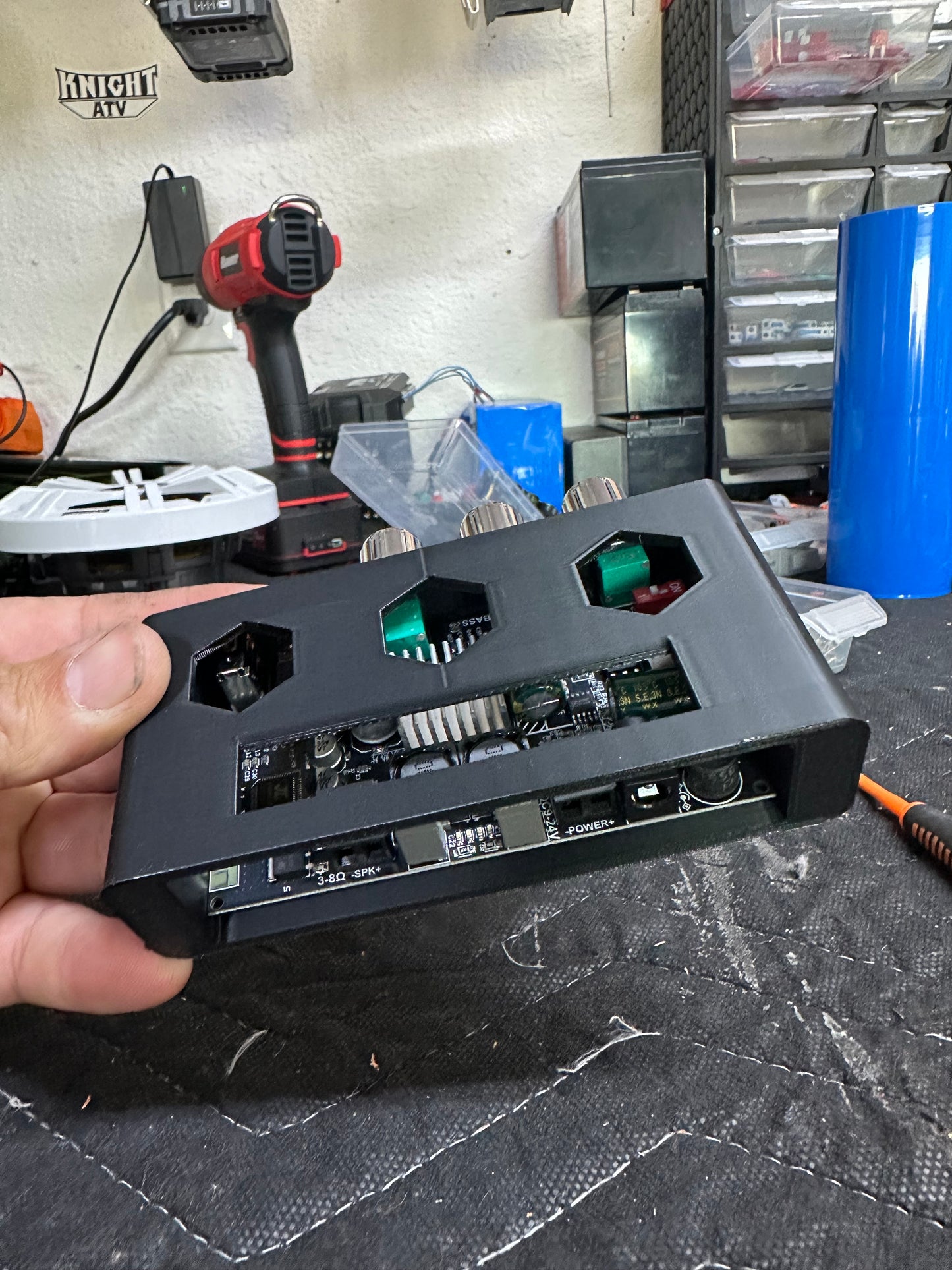ZK-1001U Amp Case