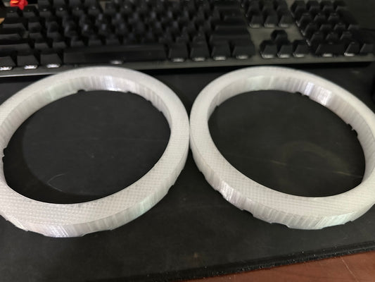 Kicker 6.5 Spacers Translucent Thick 3800