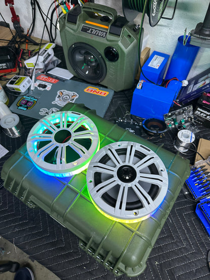 Dual Kicker KM 6.5 DIY Led Spacer Kit