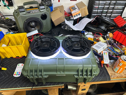 Dual Polk 6.5 LED Spacers- Apache 3800